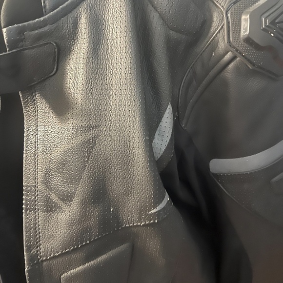 Cortech Apex Mens Leather Motorcycle Jacket Black, Size 2XL, Made In Pakistan - Picture 5 of 16